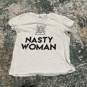 Nasty Woman Shirt Royal Apparel Size Medium